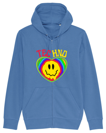 Techno Music Lover  Bright Blue