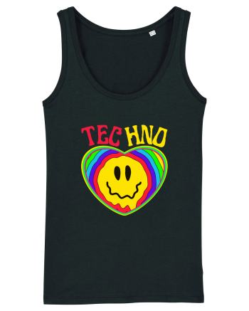 Techno Music Lover  Black