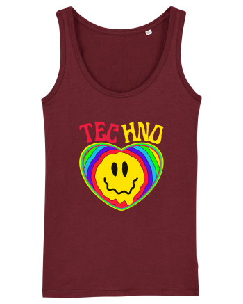 Techno Music Lover  Burgundy