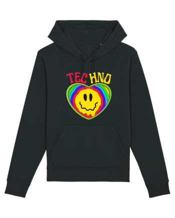 Techno Music Lover  Black
