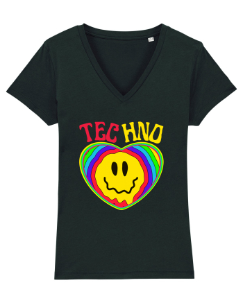 Techno Music Lover  Black