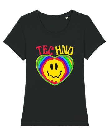 Techno Music Lover  Black