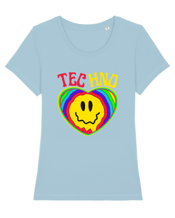 Techno Music Lover  Sky Blue