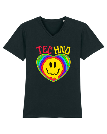 Techno Music Lover  Black