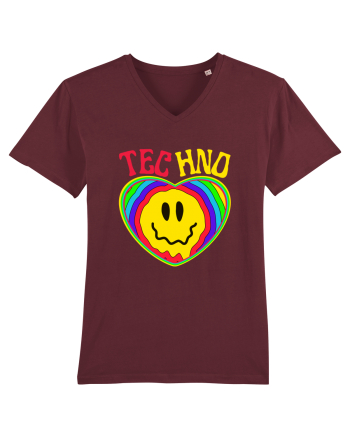 Techno Music Lover  Burgundy