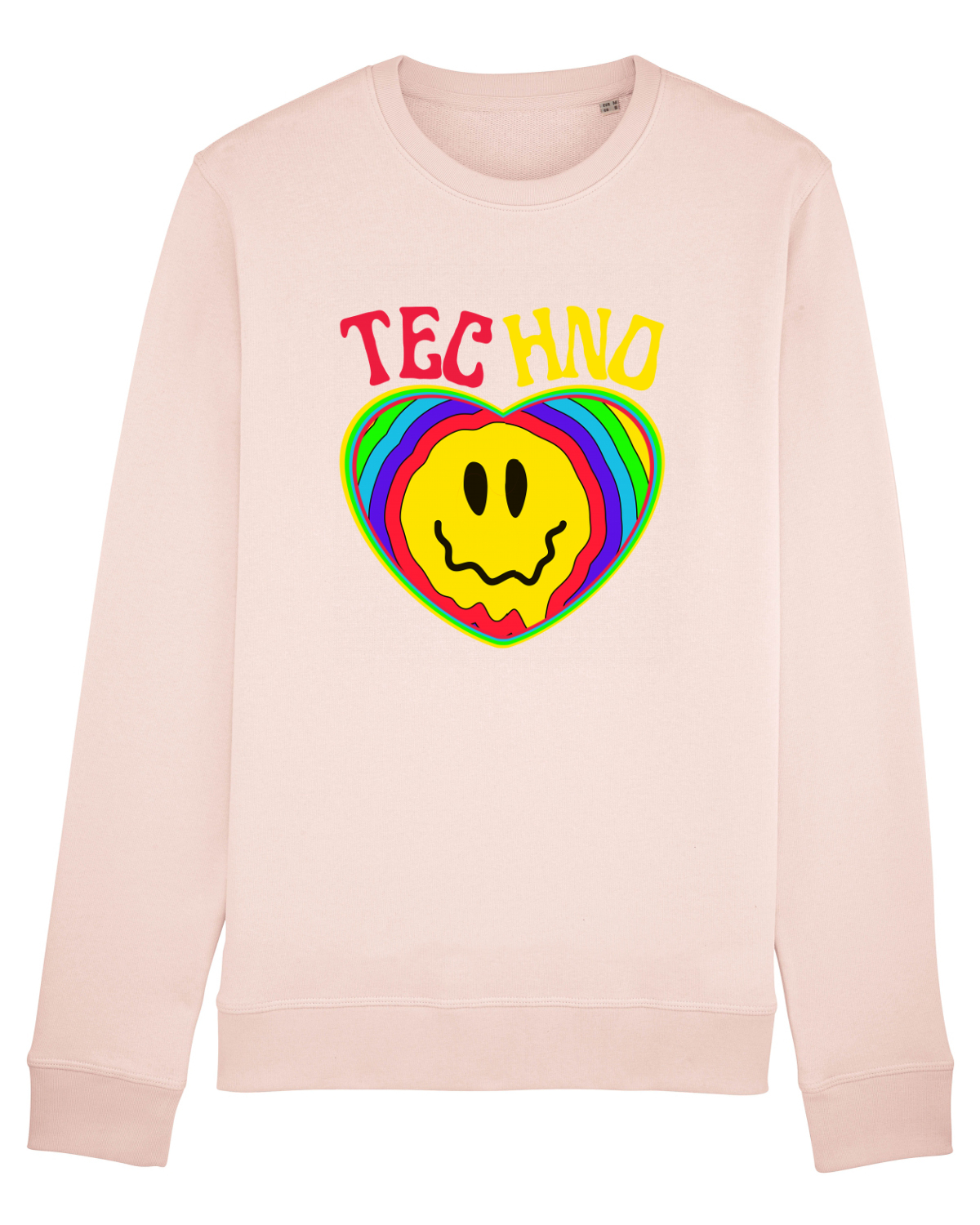 Bluză mânecă lungă Unisex Rise Candy Pink