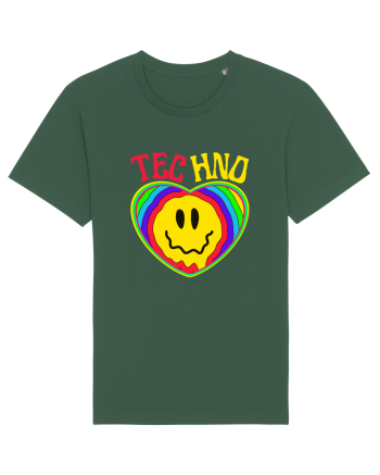 Techno Music Lover  Bottle Green