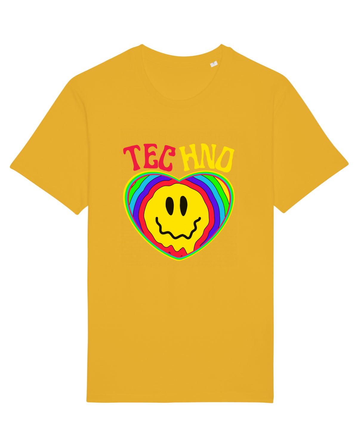 Tricou mânecă scurtă Unisex Rocker Spectra Yellow