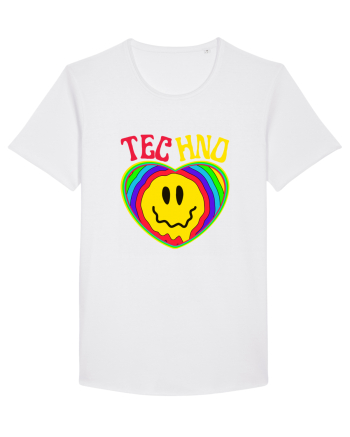Techno Music Lover  White