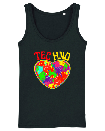 Techno Music Lover  Black