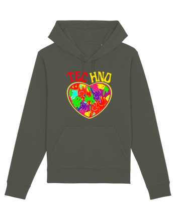 Techno Music Lover  Khaki