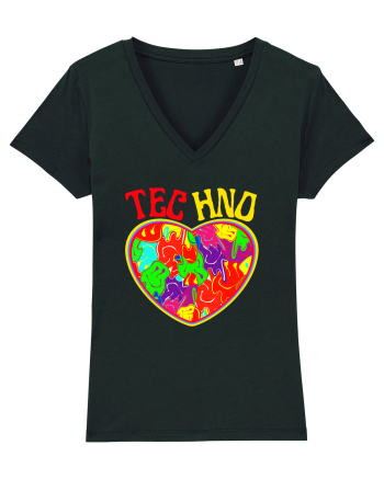 Techno Music Lover  Black