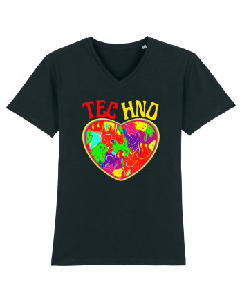 Techno Music Lover  Black