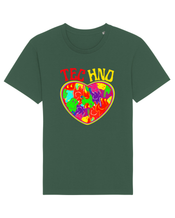 Techno Music Lover  Bottle Green
