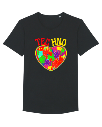 Techno Music Lover  Black