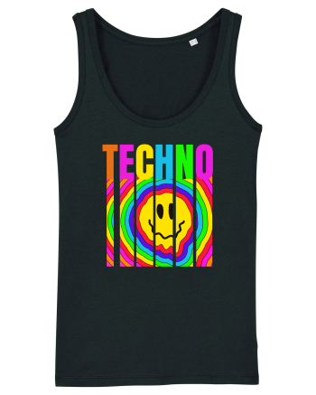 Techno Music Lover  Black