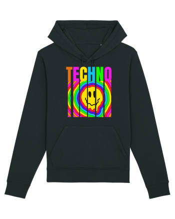 Techno Music Lover  Black