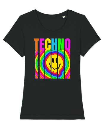Techno Music Lover  Black