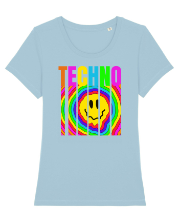 Techno Music Lover  Sky Blue