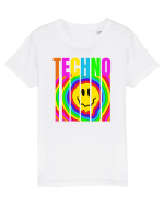 Techno Music Lover  Tricou mânecă scurtă  Copii Mini Creator