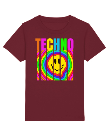 Techno Music Lover  Burgundy
