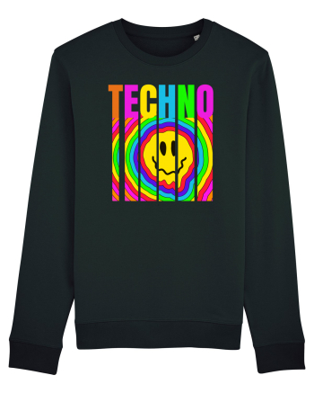 Techno Music Lover  Black