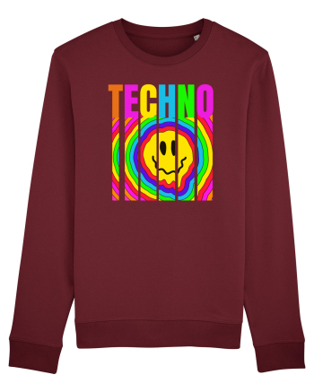 Techno Music Lover  Burgundy