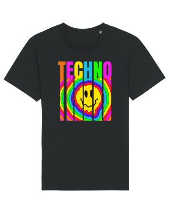 Techno Music Lover  Black
