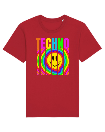 Techno Music Lover  Red