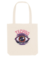 Techno Music Lover  Sacoșă textilă