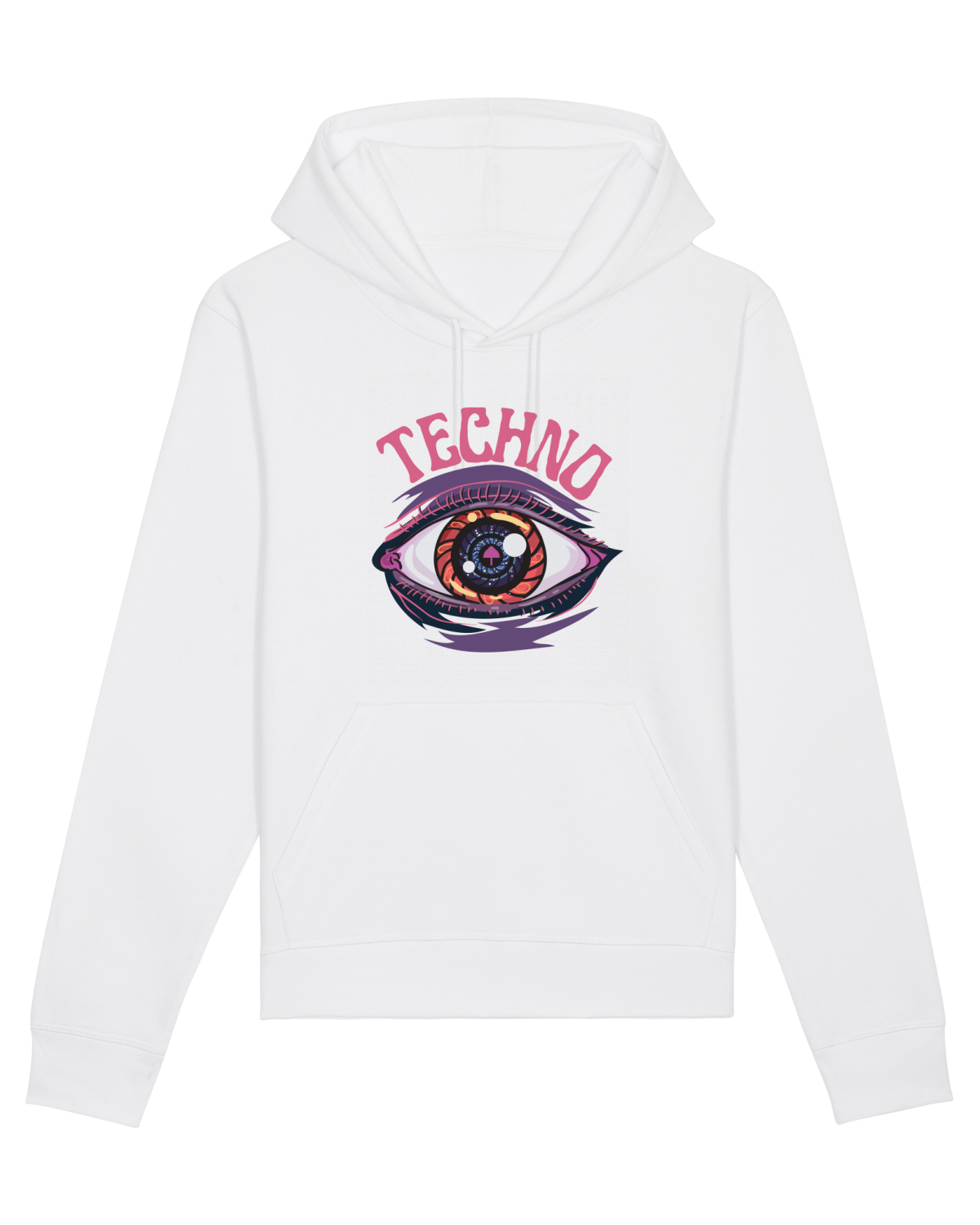 Hanorac Unisex Drummer White