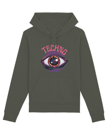 Techno Music Lover  Khaki