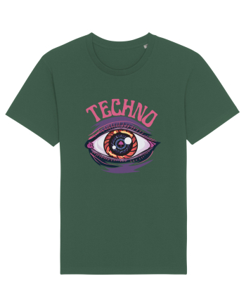 Techno Music Lover  Bottle Green