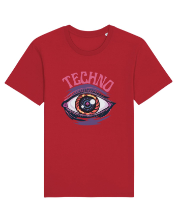 Techno Music Lover  Red