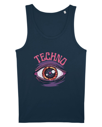 Techno Music Lover  Navy