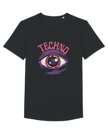 Techno Music Lover  Black