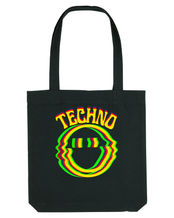 Techno Music Lover  Black