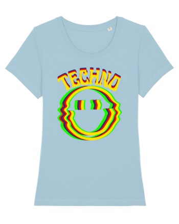 Techno Music Lover  Sky Blue