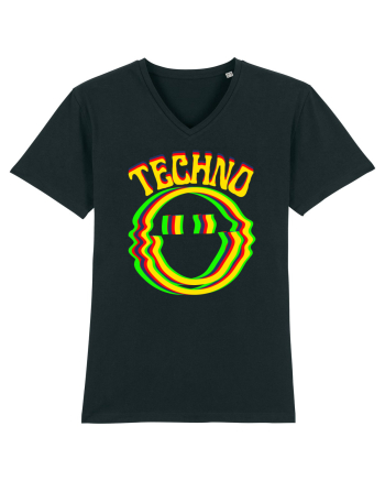 Techno Music Lover  Black