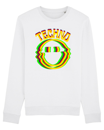 Techno Music Lover  White