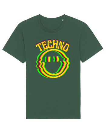 Techno Music Lover  Bottle Green