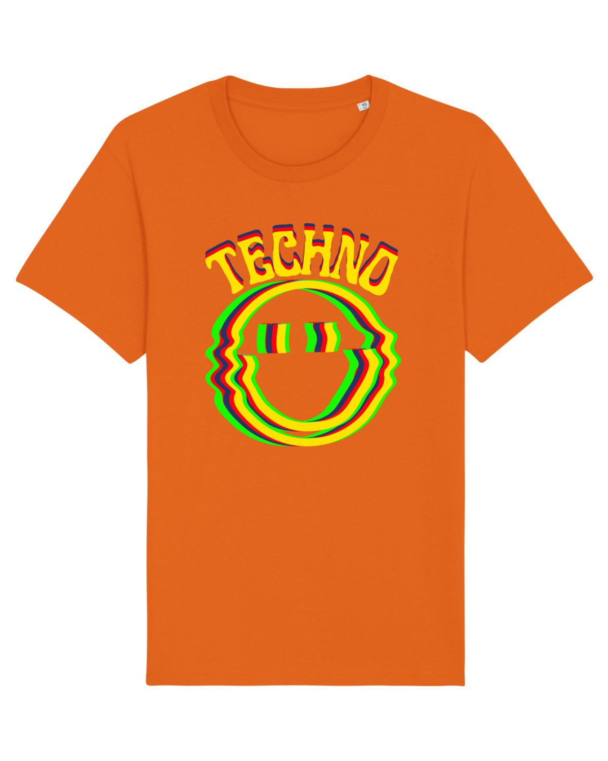 Tricou mânecă scurtă Unisex Rocker Bright Orange