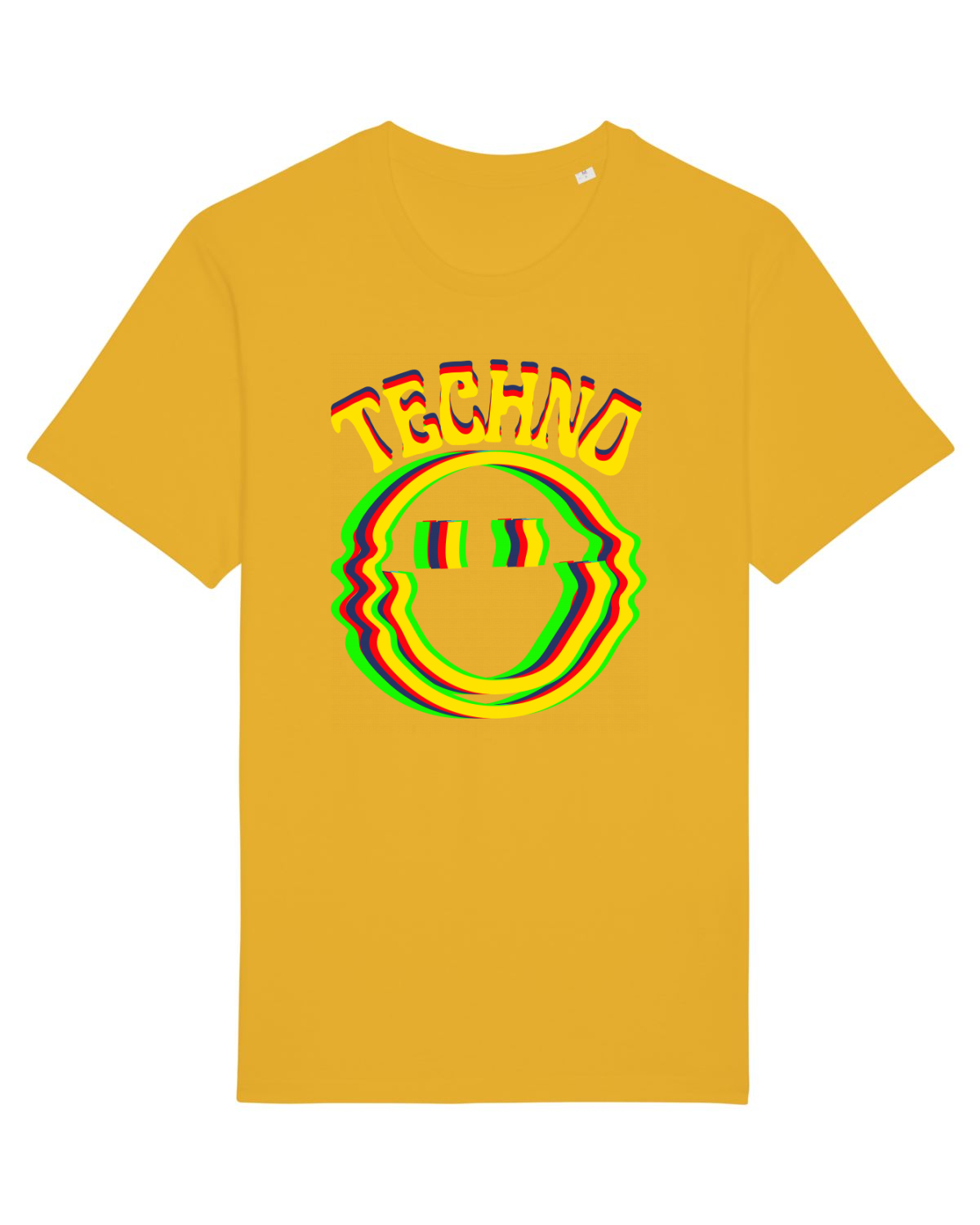 Tricou mânecă scurtă Unisex Rocker Spectra Yellow