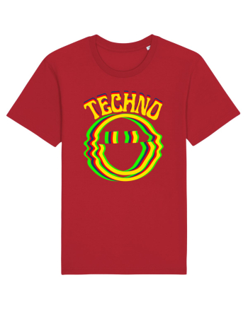 Techno Music Lover  Red