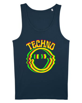 Techno Music Lover  Navy