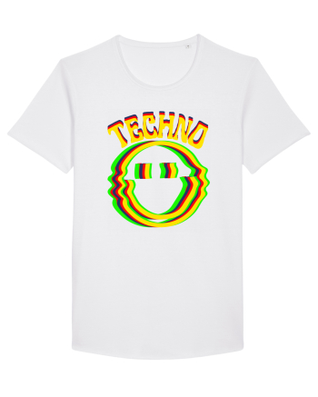Techno Music Lover  White