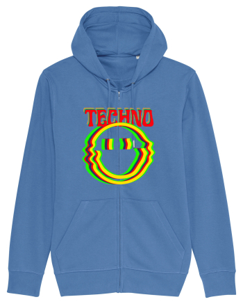 Techno Music Lover  Bright Blue