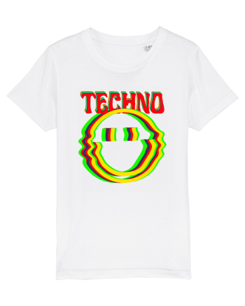 Techno Music Lover  White