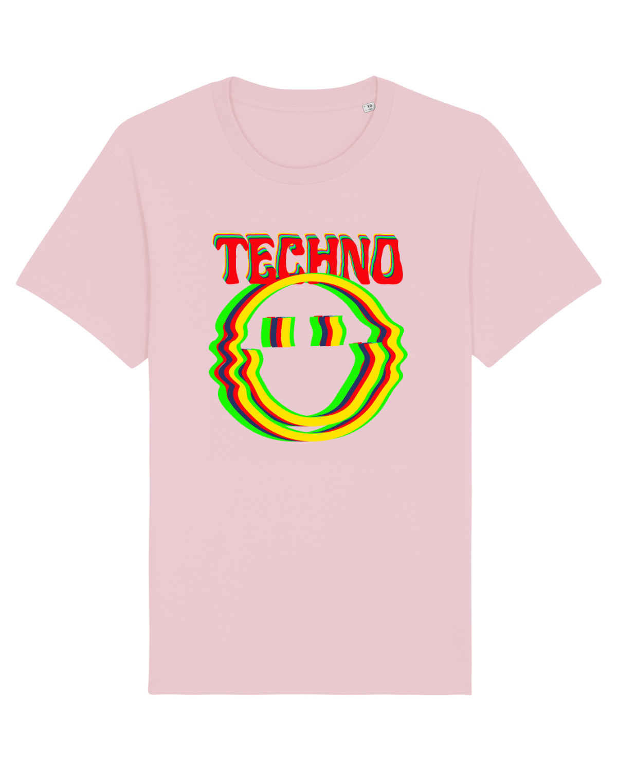 Tricou mânecă scurtă Unisex Rocker Cotton Pink