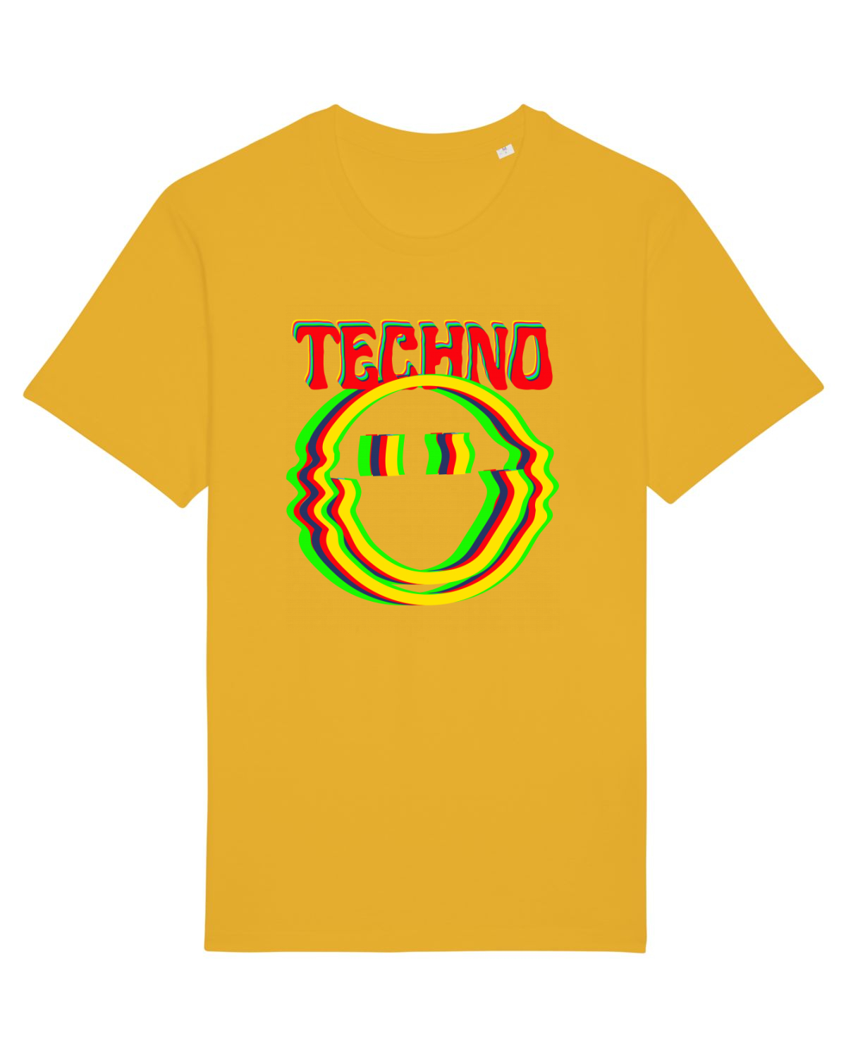Tricou mânecă scurtă Unisex Rocker Spectra Yellow